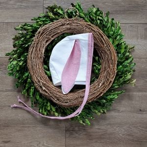 Handmade Bunny Ear Bonnet
